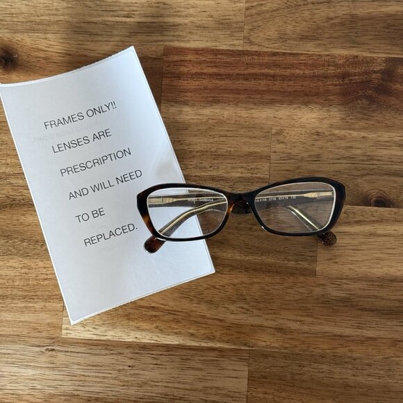 Dolce & Gabbana Eyeglasses Frames DG3168 2738 Tortoise Clear Gold 53-16-135 - Picture 12 of 13